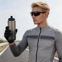 Bouteille d'eau pour vélo 1000 ml 32 oz en PP de qualité alimentaire, anti-fuite, avec bec verseur, pour le cyclisme et les sports de plein air, fournisseur en gros