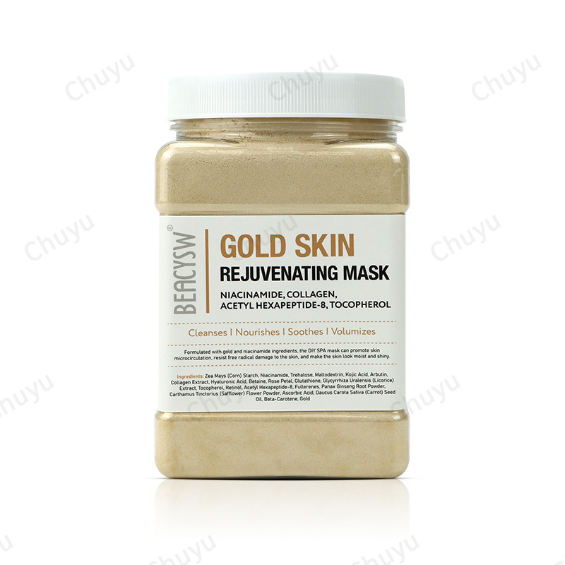 Masque rajeunissant de peau d'or