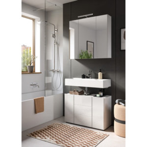 Premium qualità tedesco Design MDF materiale bagno vanità X2LA9727 lavello mobile da bagno Premium - Product Image 4