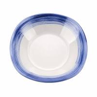 Service de vaisselle en mélamine Série Sea Moon, assiettes incassables à motif Vague Marine, vente en gros pour l'Égypte, l'Afrique et l'Inde