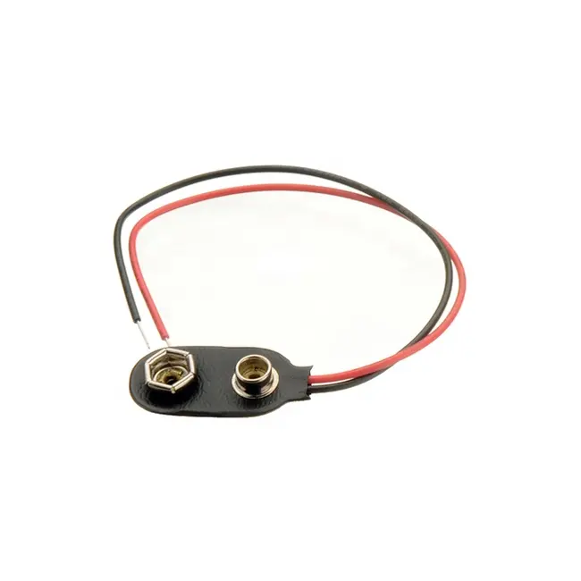 KLS Snap on cable length 50mm 80mm 100mm 150mm battery snap 9V battery connector