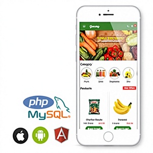 Plataforma de Entrega de Comestibles con Soporte para Mac OS para Gestión de Tiendas en Línea, Seguimiento de Pedidos, Despacho de Conductores y Entrega Rápida a Domicilio - Product Image 1
