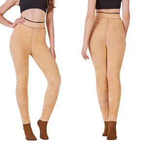 Winter High Quality Warm Plus Size Pantyhose <strong>Tights</strong> Translucent <strong>Brown</strong> Fleece Lined Thick One Crotch Design for <strong>Women</strong> Leggings - Product Image 2