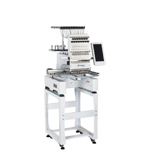 Machine à broder à tête unique 15 aiguilles AS-KC1501 pour chapeaux, tissus finis et broderie plate - Product Image 1