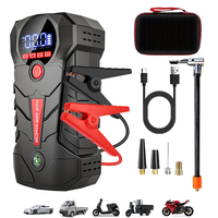 Démarreur de Voiture Intelligent Multifonction 12V 4000A avec Compresseur d'Air Intégré et Batterie Externe – Prise en Charge OEM, Vente en Gros Fabricant