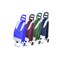 Chariot à bagages pliable portable pas cher en gros, chariot à bagages pliable pour supermarché, chariot à main pour bagages avec roues