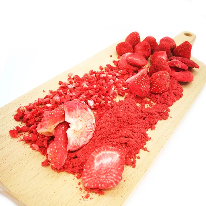 TTN थोक चीन उच्च गुणवत्ता 100% प्राकृतिक स्ट्रॉबेरी कटा हुआ