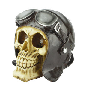 Jouets créatifs pour farces - Outils de farces terrifiants, fous, humoristiques - Tête de crâne en résine - Product Image 2