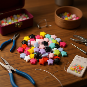 Ilan Abalorios Estrella 10mm 18g Multicolore per Gioielleria - Product Image 2