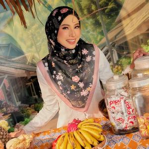 <span class=keywords><strong>Voile</strong></span> de Prière Musulman en Gros Pour Femme, Foulard en <span class=keywords><strong>Voile</strong></span> de Coton Imprimé Floral Malaisien, Pashmina Robe Hijabs pour Femmes Musulmanes - Product Image 2