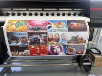 Nueva Impresora Automática de Gran Formato de 64 Pulgadas con Cabezal de Impresión Eco Solvente para Etiquetas, Adhesivos y Publicidad, con Cabezales de Impresión Dx5, XP600 e I1600