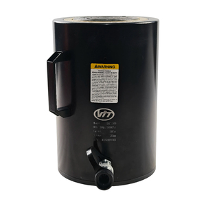 Vérin hydraulique simple effet en aluminium léger de qualité équivalente RAC-1506, course longue 150 mm, capacité 150T - Product Image 1
