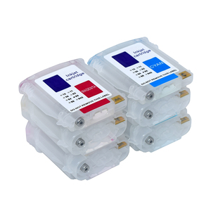 Cartouche d'encre rechargeable BOMA pour HP11 <span class=keywords><strong>82</strong></span> 84, compatible avec les imprimantes <span class=keywords><strong>HP</strong></span> Designjet 10 20 50 120, avec puce ARC. - Product Image 2