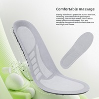 Semelles intérieures en mousse élastique haute performance, antichoc, antidérapantes et confortables pour la course, la randonnée et les chaussures de travail