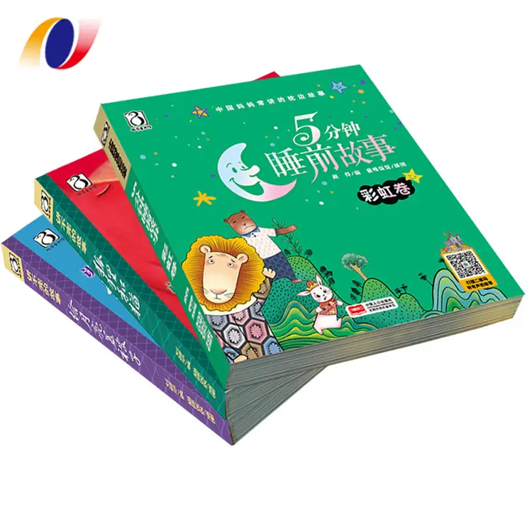 Para los niños es historia de la serie de libros de Color de impresión de cuento de hadas de libros de Comics de Educación de la primera infancia foto servicio de impresión