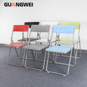 GUANGWEI Modern Foldable School Office Home Office <strong>Folding</strong> Student Study <strong>Chair</strong> - Product Image 2