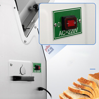 Mini machine électrique automatique de tranchage de pain et de toast