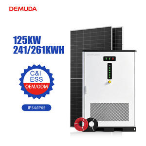 Système de stockage d'énergie industriel DEMUDA 125KW 241/261KWh LiFePO4 Refroidissement liquide C&I ESS - Product Image 1