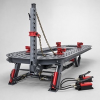 Système de redressage de châssis pour atelier de réparation de carrosserie, outil de tôlerie certifié CE, banc de traction pour châssis, marque Tonghong AC