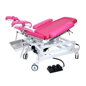 Hospital de dos secciones, pedal de dos secciones, cama de examen ginecológico, <span class=keywords><strong>silla</strong></span> de ginecólogo, mesa de entrega, precio de <span class=keywords><strong>silla</strong></span> de ginecología - Product Image 2