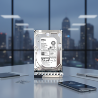 Disque dur 3,5 pouces 5JH5X 4 To 7200 tr/min Near Line SAS-12 Gbit/s avec tampon de 128 Mo 512N et plateau pour 14G