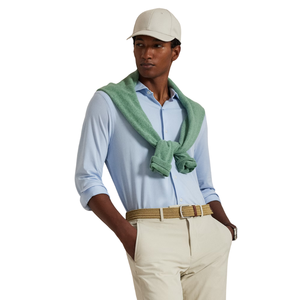 Camisa de Vestir de Manga Larga 100% Algodón Sin Arrugas para Hombre, Camisa Formal de Negocios con Cuello Abierto - Product Image 3