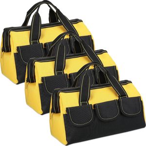 Free sample Manufacturer Hard-Handled Shoulder Strap <b>Tool</b> <b>Bag</b> with Multiple Pockets for Electricians and Mechanics - Product Image 5