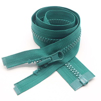 Fermetures éclair en résine plastique en gros d'usine, à queue ouverte, 5 couleurs #   25 cm pour vêtements, sacs, vestes, chaussures, tentes