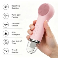 Spatule exfoliante vibrante de haute qualité pour le visage et le nez en acier inoxydable, brosse nettoyante pour les pores, échantillon gratuit disponible