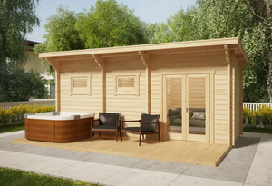 Bañera de <span class=keywords><strong>hidromasaje</strong></span> saludable y de bienestar, bañeras de Spa Extrieur, sala de Sauna, Spa al aire libre para 4-6 personas - Product Image 6