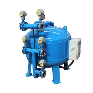 Automatic Control Pressure Sand Water Filter With Backwash System