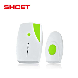 Sonnette électronique sans fil 220V, sonnette sans fil étanche 32 sonneries, carillon intelligent, sonnette de porte, sonnette de porte de SHCET - Product Image 4
