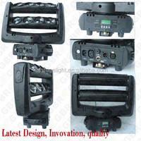 Nouvelle tête mobile LED Spider Beam Pro Light Eight Eyes RGBW 2014 avec contrôle DMX512, indice de protection IP68, 8 angles de faisceau