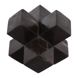 Ornamento in Legno Pietrificato, Oggetto Decorativo Moderno per Casa, Ufficio, Scrivania, Soggiorno, Bagno - Product Image 3