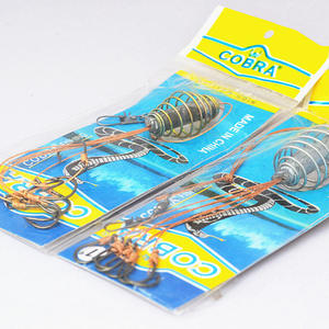 Dispositivo de cebo para pesca en estanques, plomada de fondo, montura europea para carpa, jaula de cebo, anzuelo explosivo, montura multianzuelo con plomada - Product Image 4