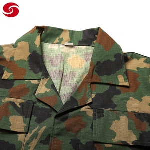 Ripstop <span class=keywords><strong>Tenue</strong></span> de Combat Uniforme <span class=keywords><strong>Militaire</strong></span> Veste BDU en Cotton - Product Image 2