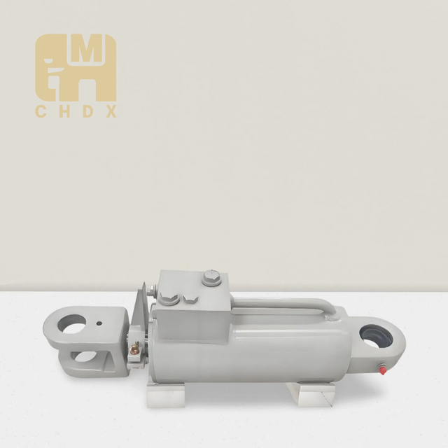 Excavator Arm Precise Digging Motion Eye Mount Strong Rigidity Long Cycle Reliability Heavy Duty Actuation Hydraulic Cylinder