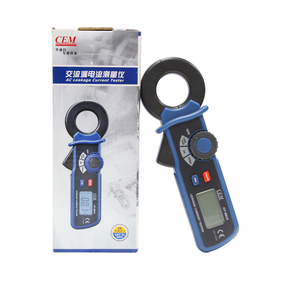 CEM DT-9810 Mini Medidor Digital de Corriente de Fuga de CA, Rango de 200A, Pinza de 1.2 Pulgadas, Medidor de Corriente de Fuga para Baterías DT-9810 - Product Image 4