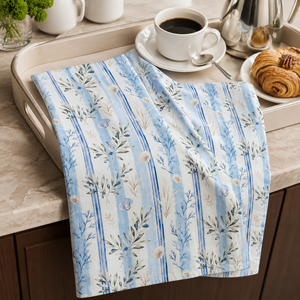 Custom Printed <b>Kitchen</b> Tea <b>Towel</b> Cotton Dish <b>Towel</b> for Corporate Gift and Retail Wholesale Bulk Supplier - Product Image 1