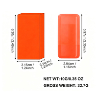 Botol Deodoran Warna Mewah Kustom Baru 10g Antiperspiran Wanita Pria Plastik Stik Deodoran Padat