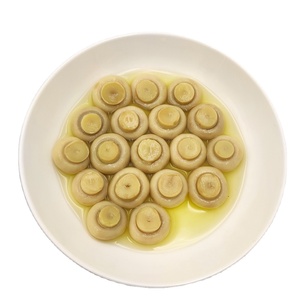 Fungo campione a fette con bottone bianco intero in scatola - Product Image 2