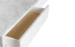 Mesa Auxiliar de Lujo de Estilo Italiano, Mesa Auxiliar de Mármol para Cama, en Oferta - Product Image 2