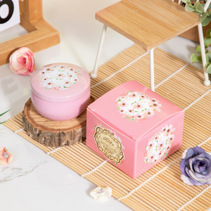 Vela de aceite esencial de pétalos de lavanda, venta al por mayor transfronteriza, purifica el aire del hogar, regalo de cumpleaños hecho a mano, estilo popular. - Product Image 5