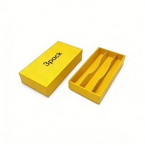 Boîte rigide jetable vide avec bouton de sécurité enfant, style tiroir, avec logo personnalisé, pelliculage mat et revêtement UV, pour 1g 2g - Product Image 2