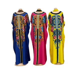 New Robe Dubai phi buổi tối ăn mặc hồi giáo thời trang Moroccan satin vải ăn mặc phi Wedding Dress - Product Image 2