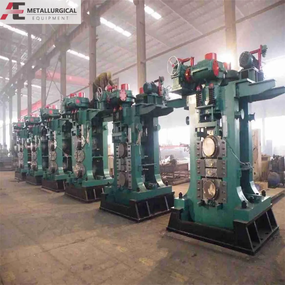 Automatic small 8--32mm rebar rolling mill machine iron rod making machine wire rod rolling mill production hot rolling mill