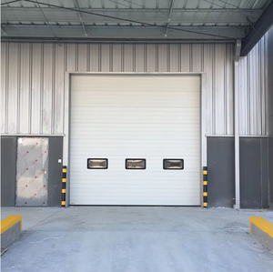 Pintu garasi geser otomatis, mudah dipasang, tahan angin tahan air untuk pembukaan gudang baja tahan karat - Product Image 4