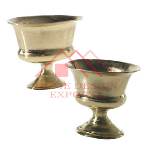 Unique Design Round Beverage <b>Ice</b> <b>Bucket</b> Bowl Best Seller Flower Pedestal Bowl on Marble Base for <b>Table</b> Centerpieces Decor - Product Image 6