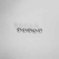 Bille en aluminium massif poli miroir de calibre 50, calibre 68, calibre 43, 2~40 mm, 2,4 mm, 12,7 mm, 12,7 mm, 17,27 mm