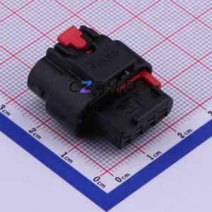 1-1456426-5 Housing (Wire-to-Board / Wire-to-Wire) P=4mm Connector ( Jack Structure: 1x4P )( Pitch: 4mm )( Number of Rows: 1 ) - Product Image 1